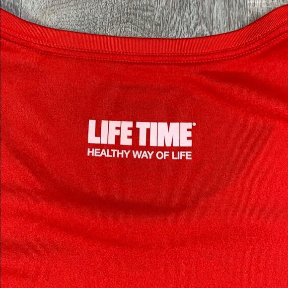 NWOT Nike Dri-Fit Lifetime Academy Red Scoop Neck Short Sleeve T-Shirt - Picture 8 of 9